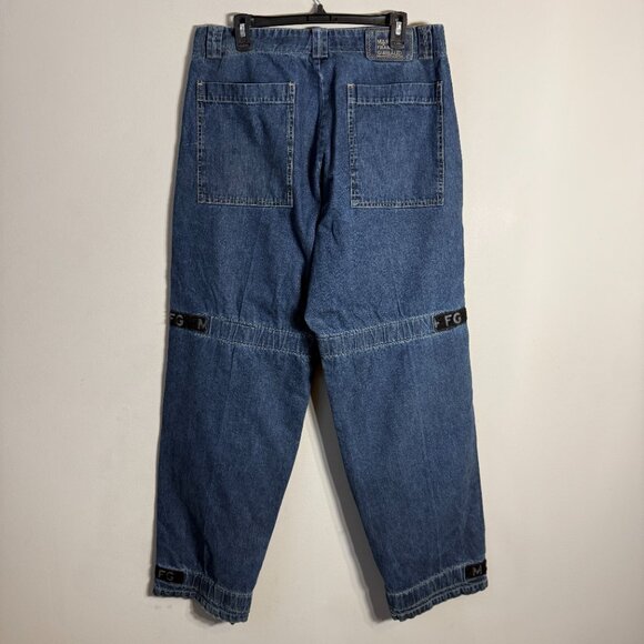 Vintage Y2K Marithe Francois Girbaud Baggy Jeans Men's 34 Shuttle Tape Skater - Picture 10 of 16